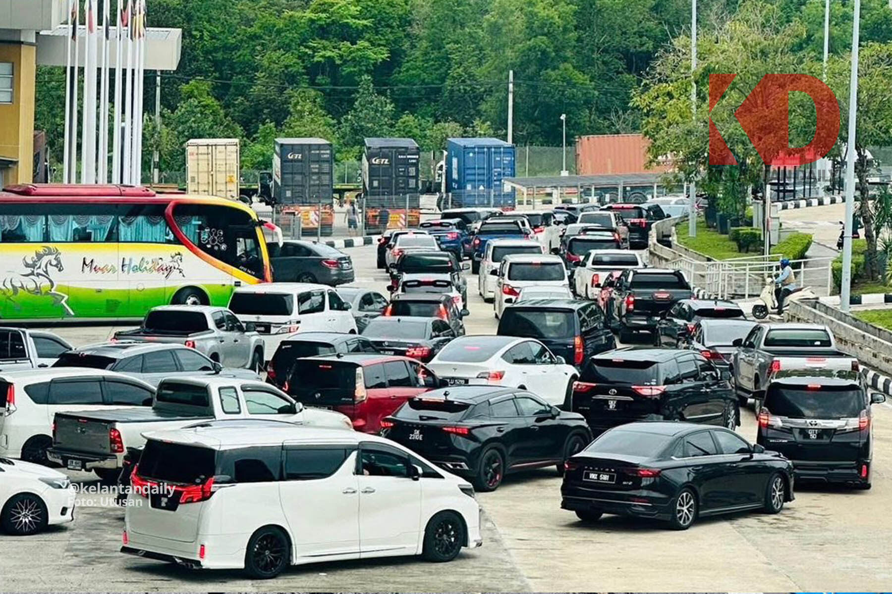 kereta malaysia masuk thailand