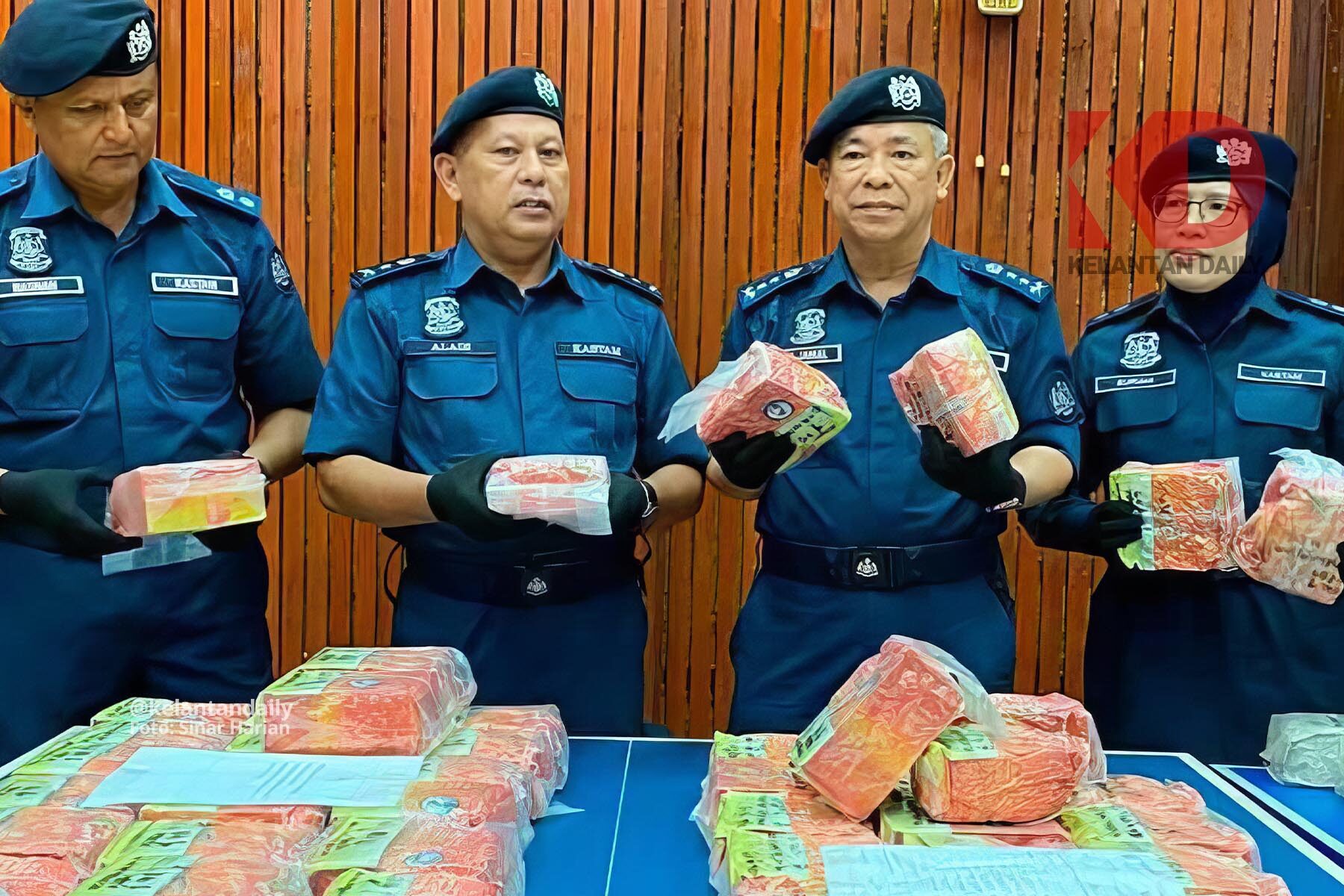 Kastam Kelantan rekod rampasan dadah bernilai RM23.1 juta