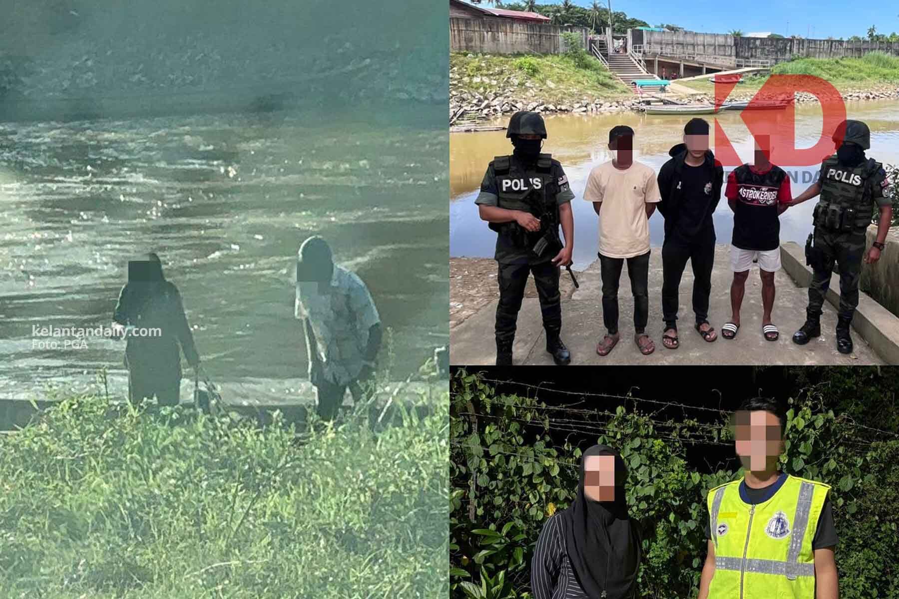 Lintas sempadan secara haram di Kelantan