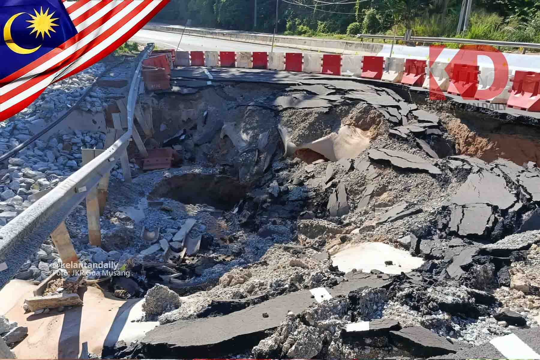 lubang benam sinkhole kelantan