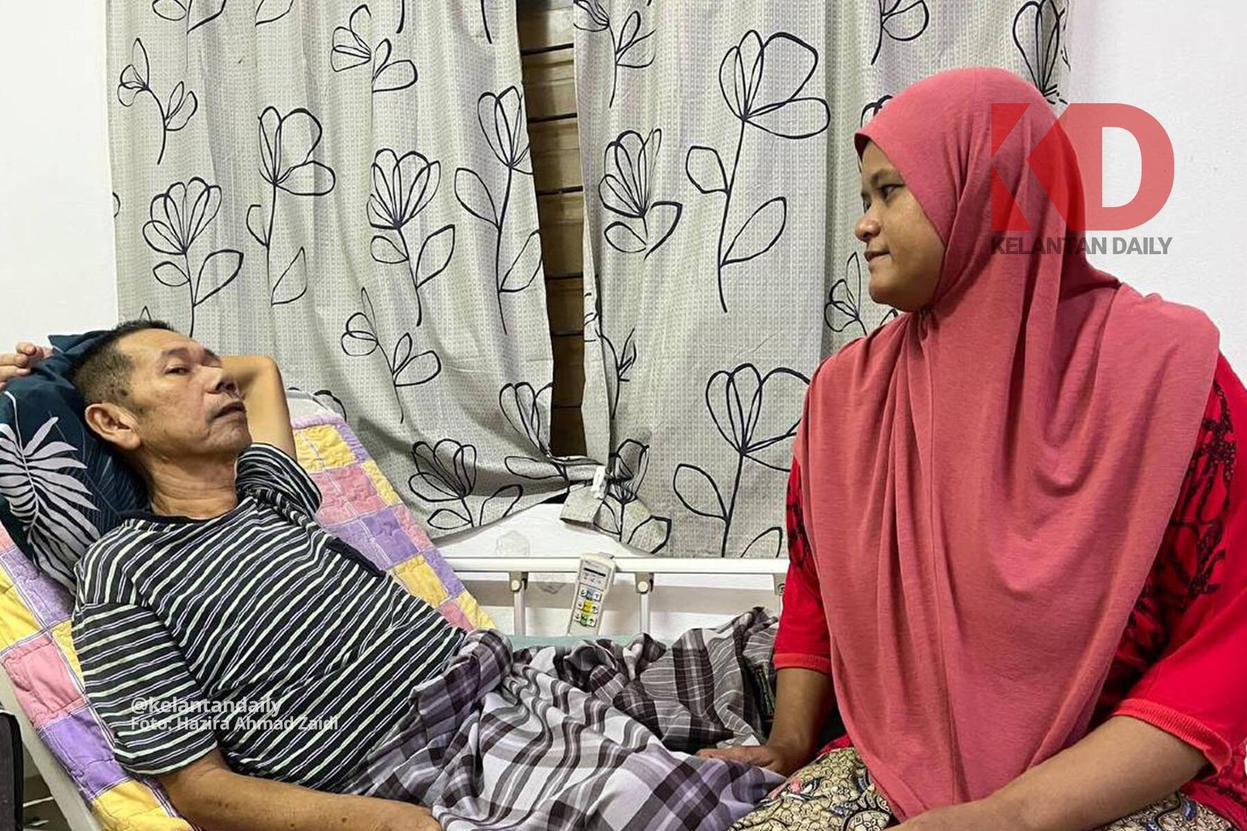 Suri rumah terpaksa tanggung suami hidap kanser usus serta enam anak yang masih bersekolah