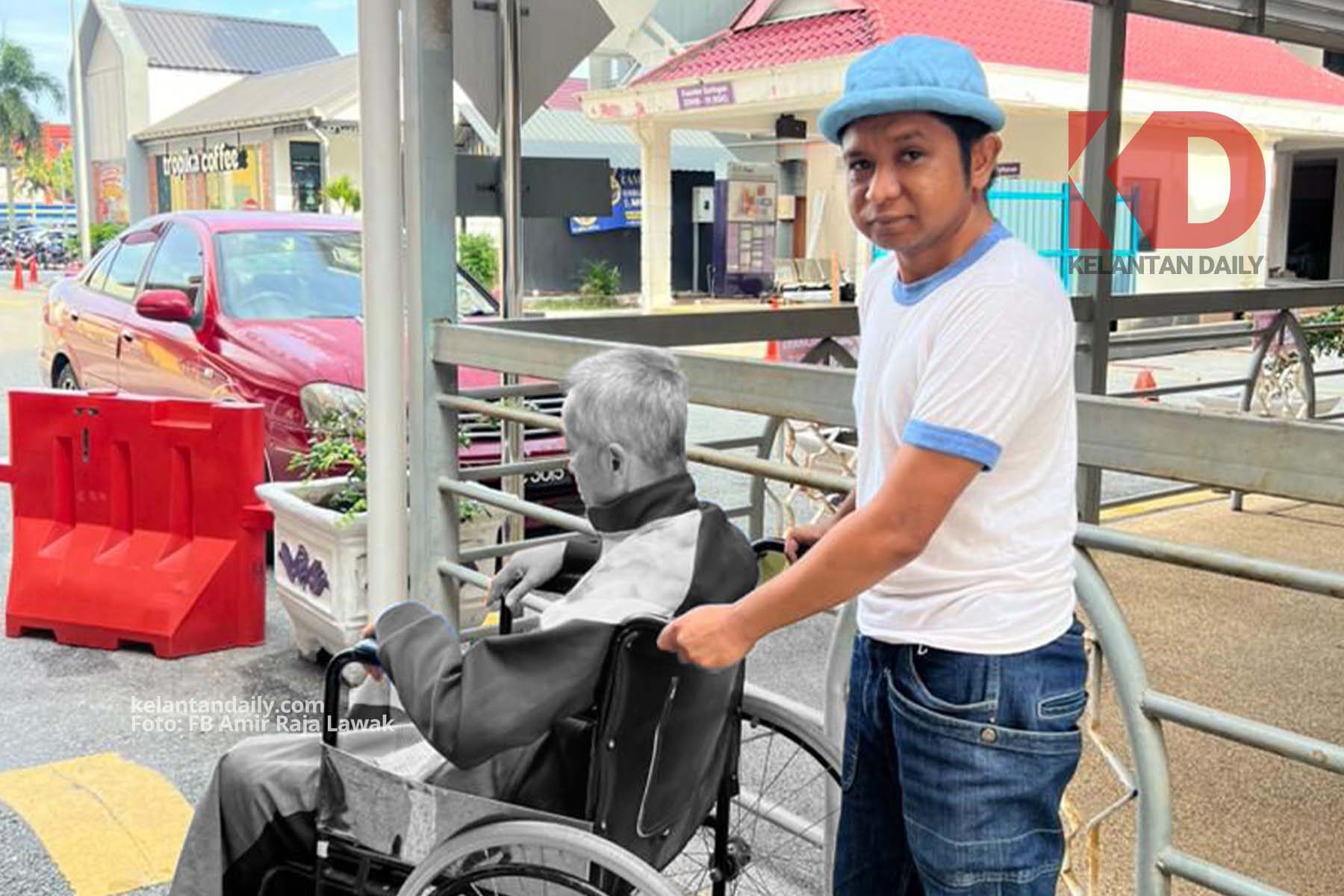 bapa amir raja lawak meninggal dunia