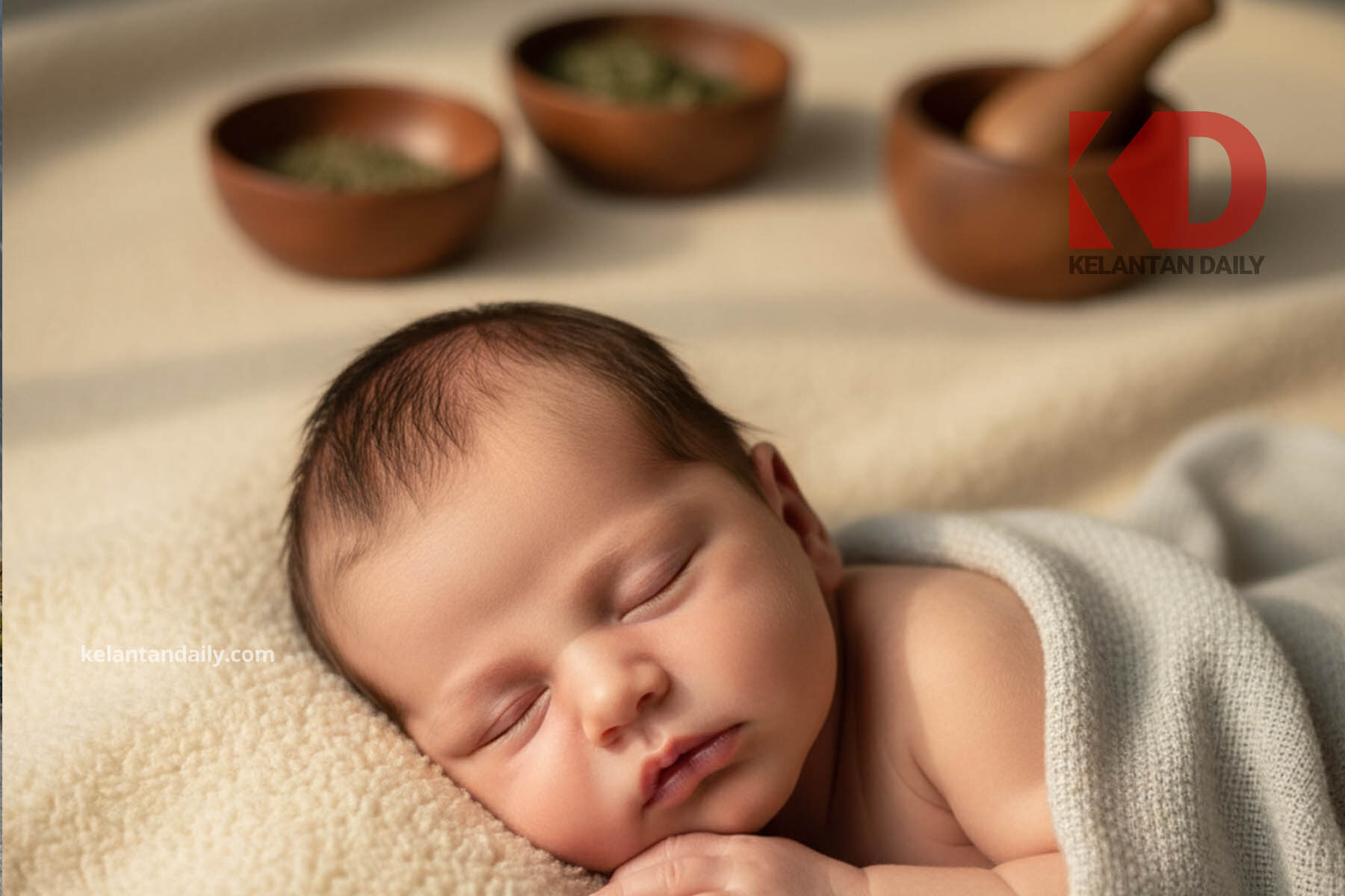 petua orang lama kahak bayi guna bawang putih