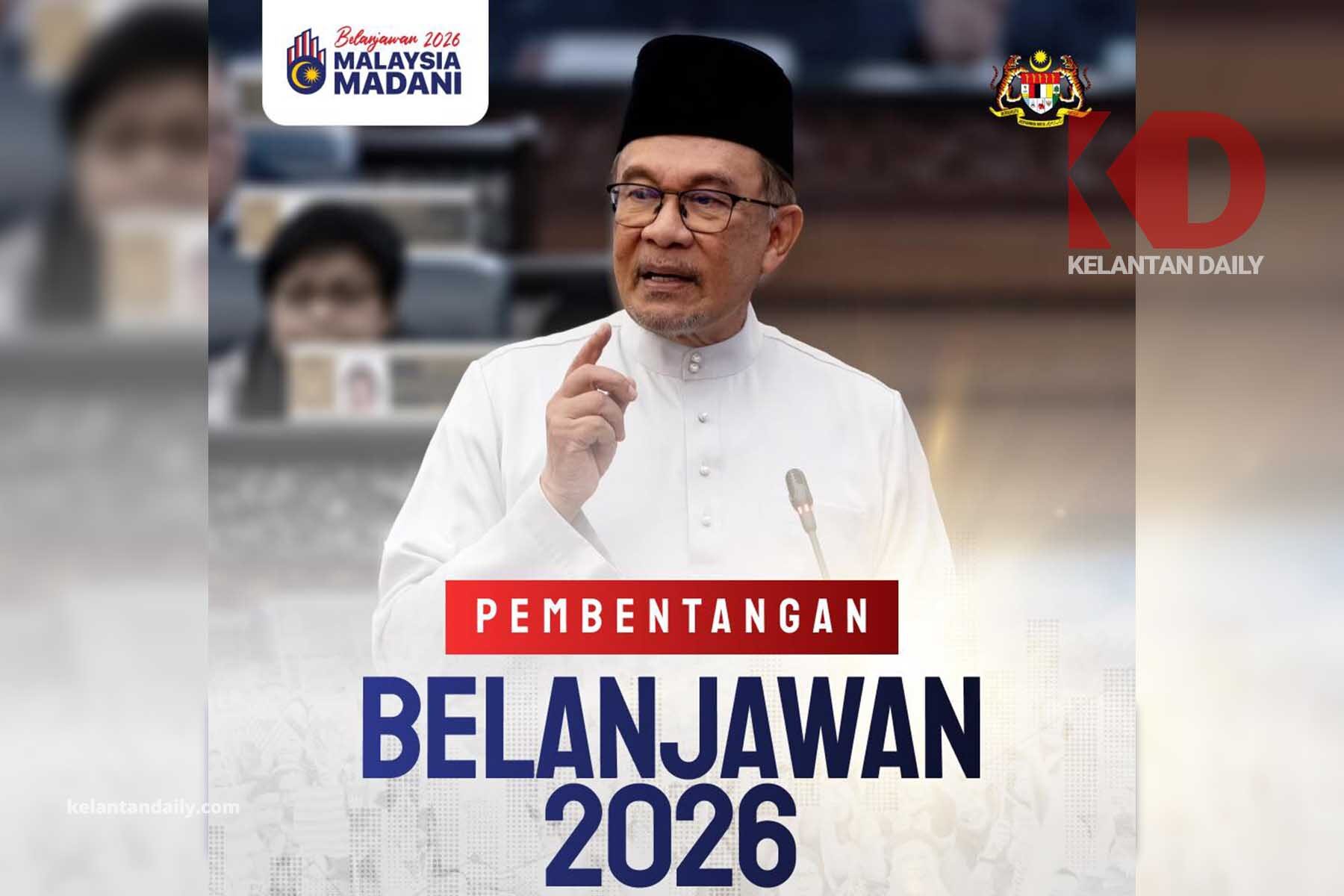 PM Anwar Ibrahim Belanjawan 2026