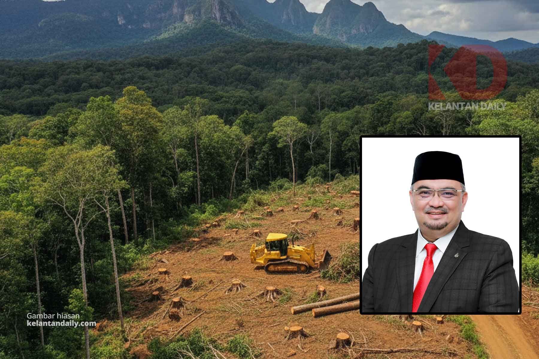 pembalakan di Kelantan