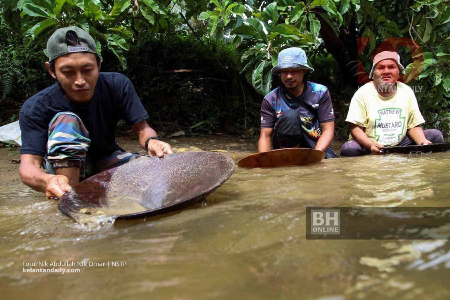 Penduduk kurang senang berduyun orang luar datang mendulang emas