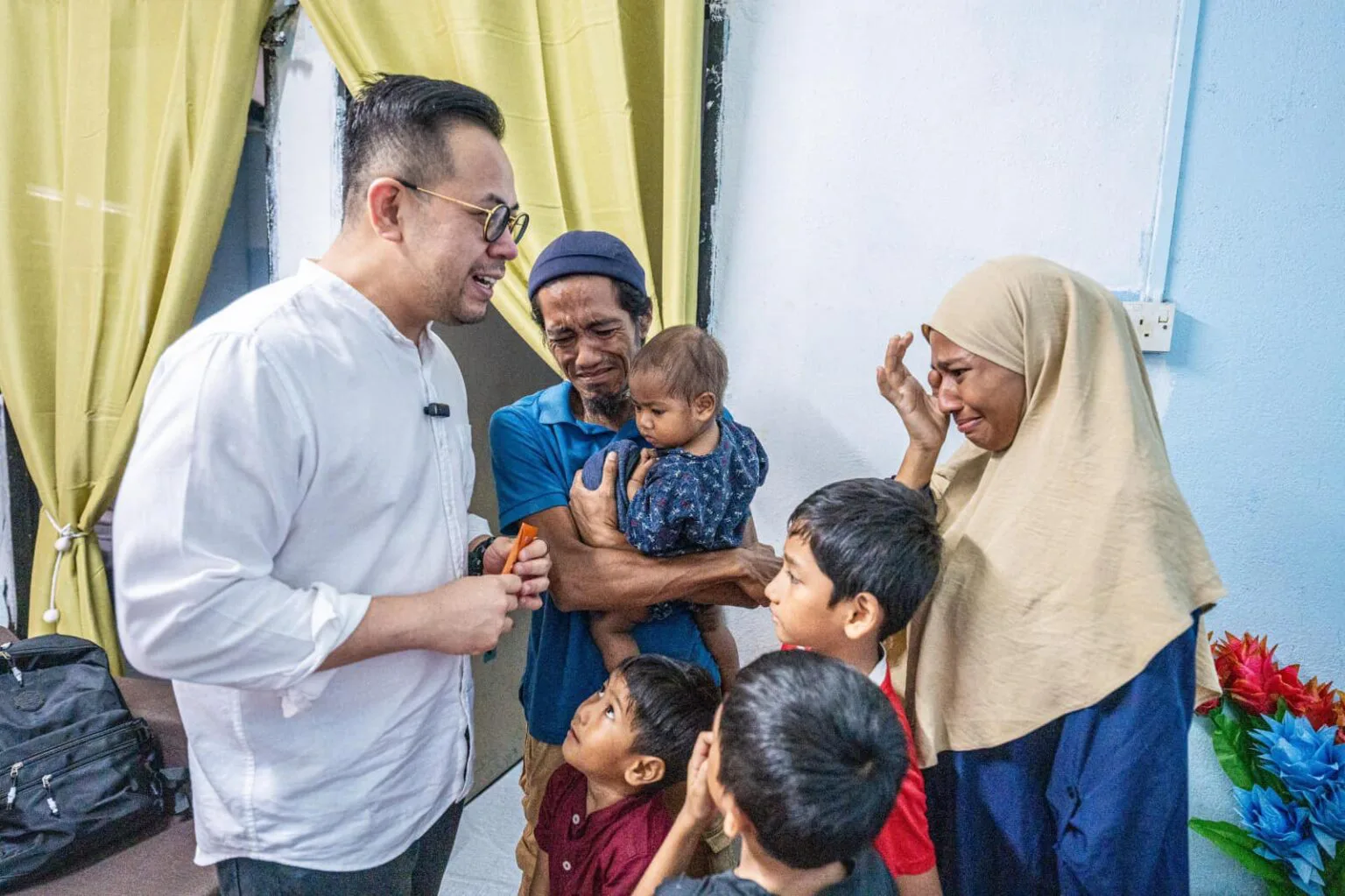 YB Steven bantu perantau kelantan