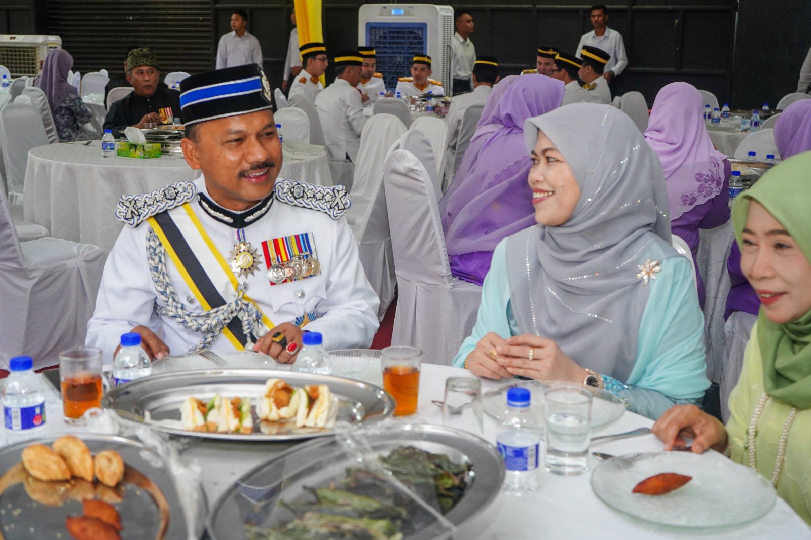 Ketua Polis Kelantan bersama isteri