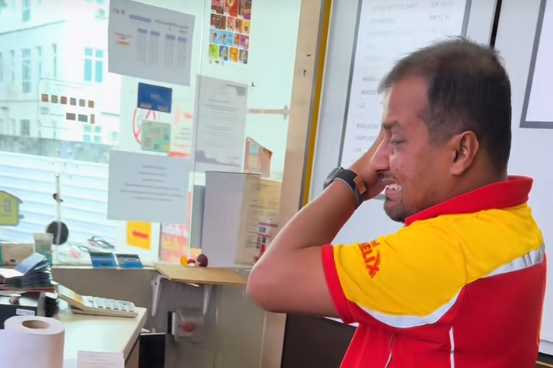 pekerja shell menangis majikan meninggal dunia