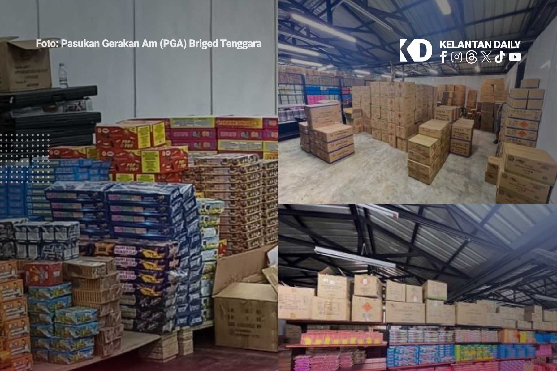 PGA Serbu Stor Mercun Di Pasir Tumboh Kota Bharu