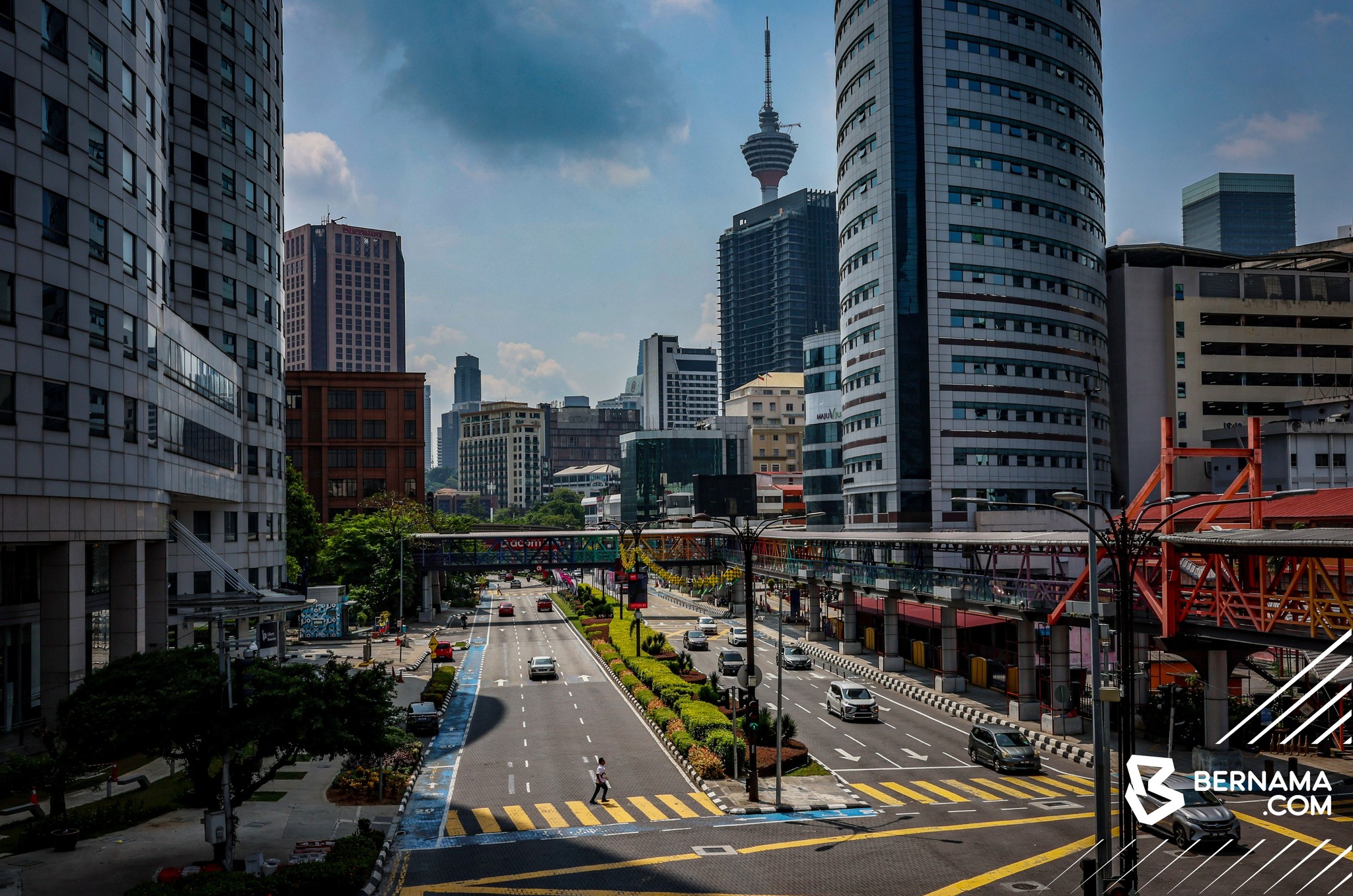 Ibukota kuala lumpur lengang