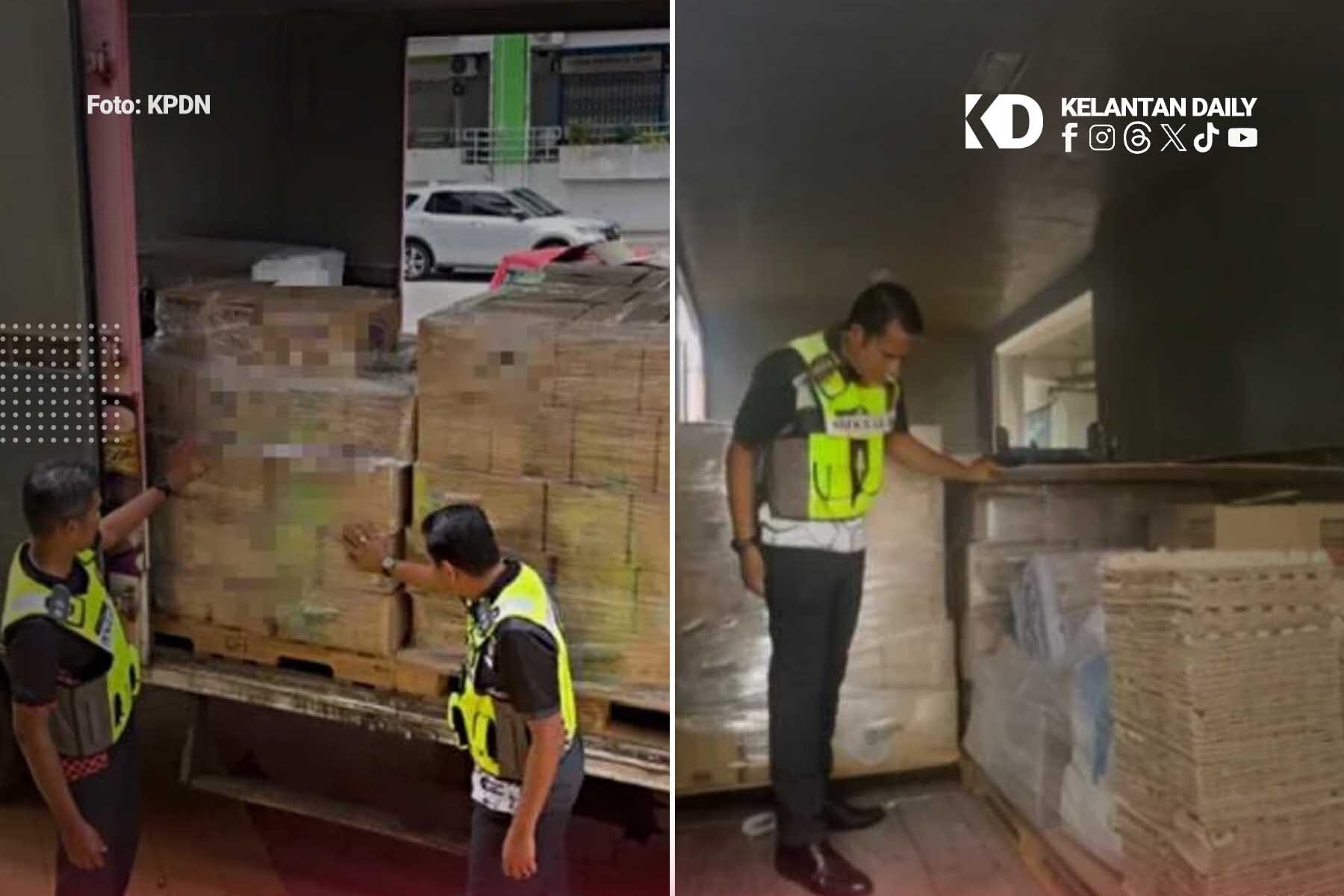 KPDN Tumpas Cubaan Seludup 4.6 Tan Minyak Masak Bersubsidi Di Tumpat