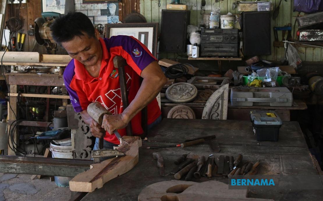 Bekas Atlet Para Kelantan Ukir Nama Di Pentas Dunia Melalui Seni Ukiran Kayu 2