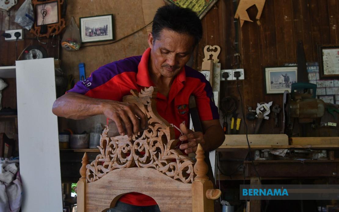 Bekas Atlet Para Kelantan Ukir Nama Di Pentas Dunia Melalui Seni Ukiran Kayu 3