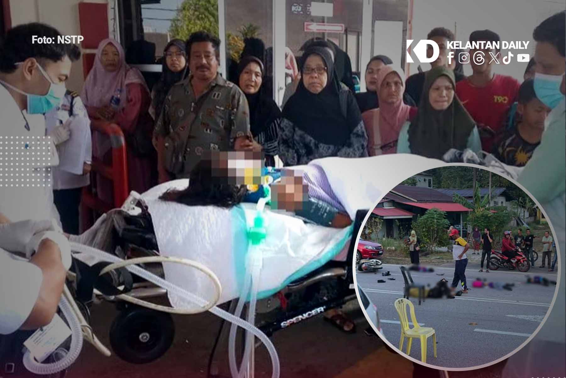 Kemalangan Ke Sekolah Di Kampung Pek Murid 7 Tahun Terpaksa Dipotong Kaki Paras Paha KD