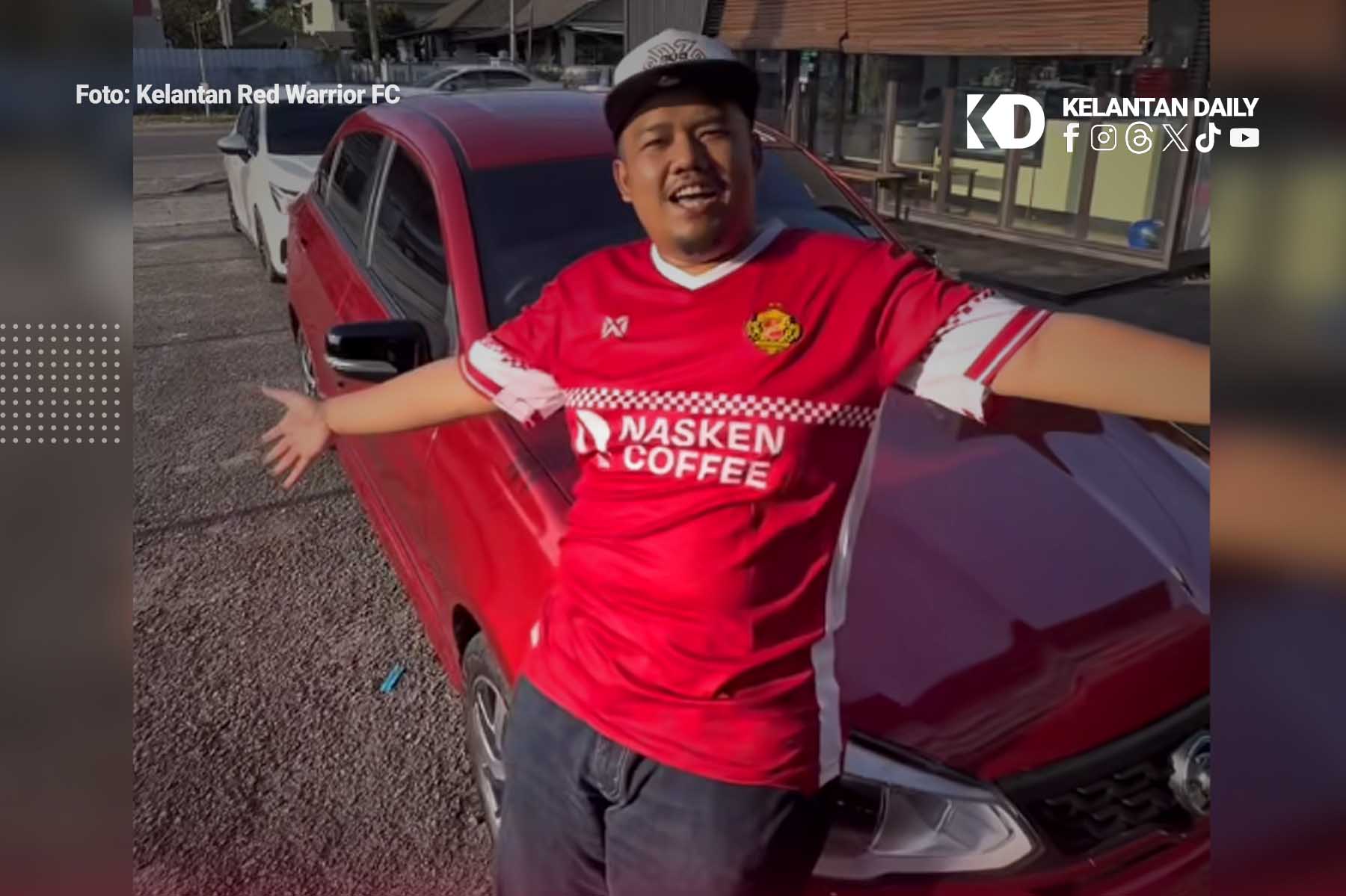 Pikbum Proton Saga Kelantan Red Warrior