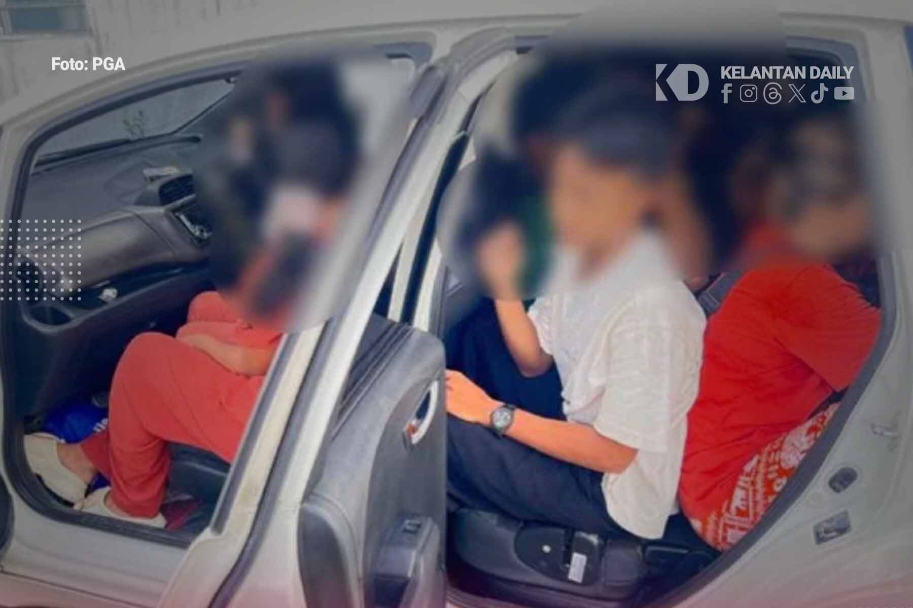 Upah RM2,500 Sekali Jalan, Transporter PATI Dicekup Bersama 19 Warga Myanmar Di Machang
