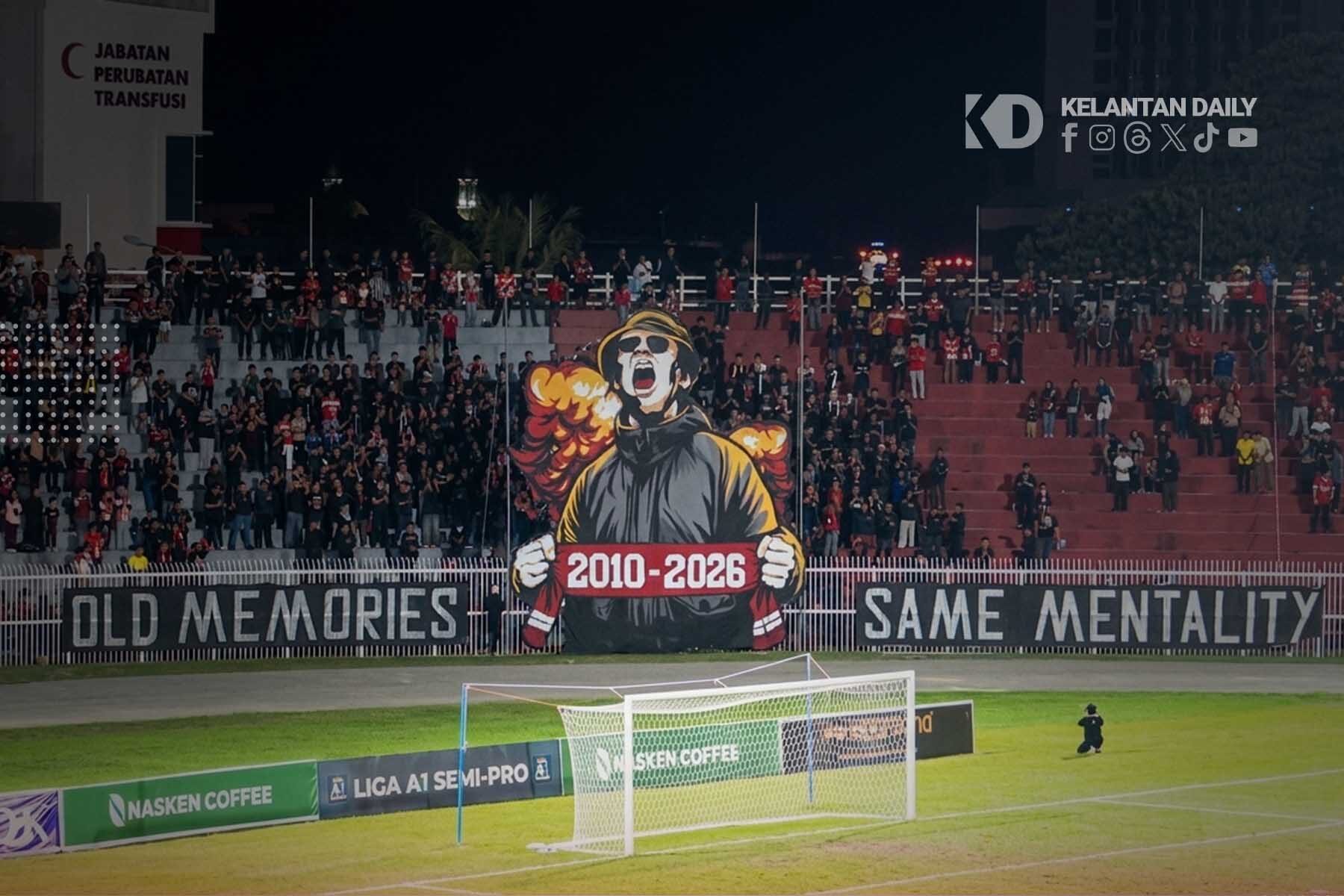 ultras kelantan 2026 gate h boys GHB kelantan daily