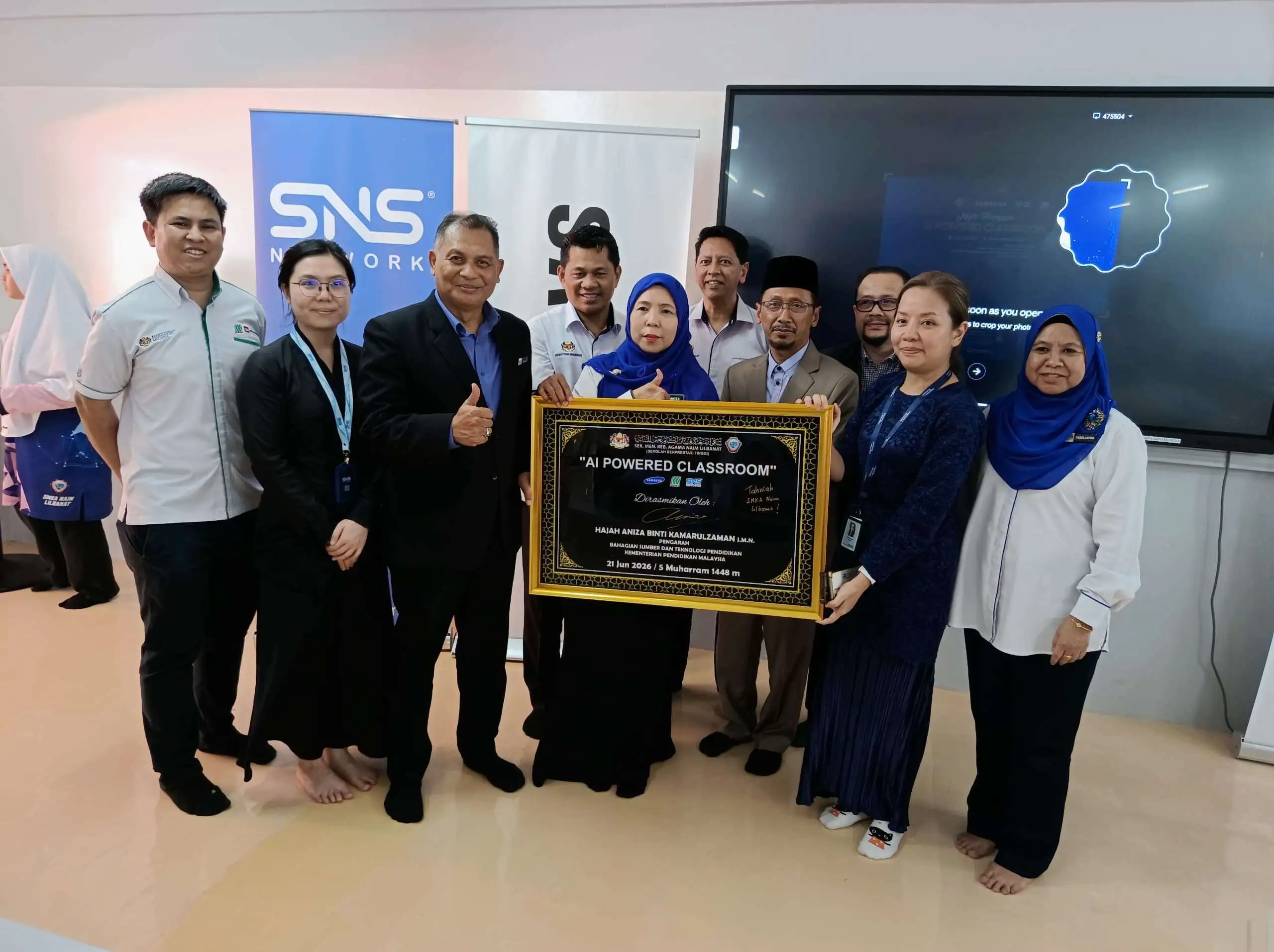 bilik darjah Ai SMKA Naim Lilbanat Kota Bharu