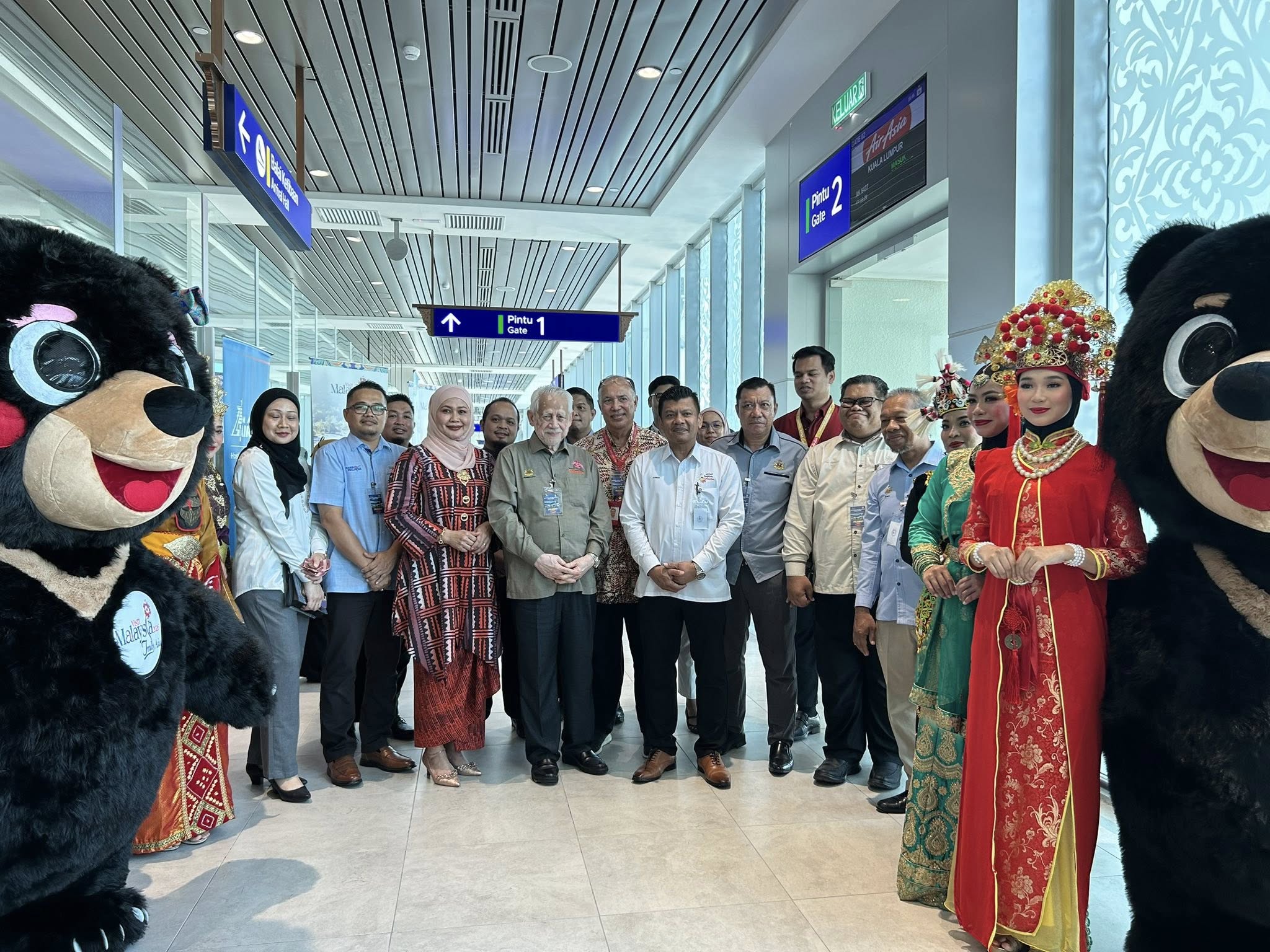 ketibaan pertama dari Jakarta ke Kota Bharu