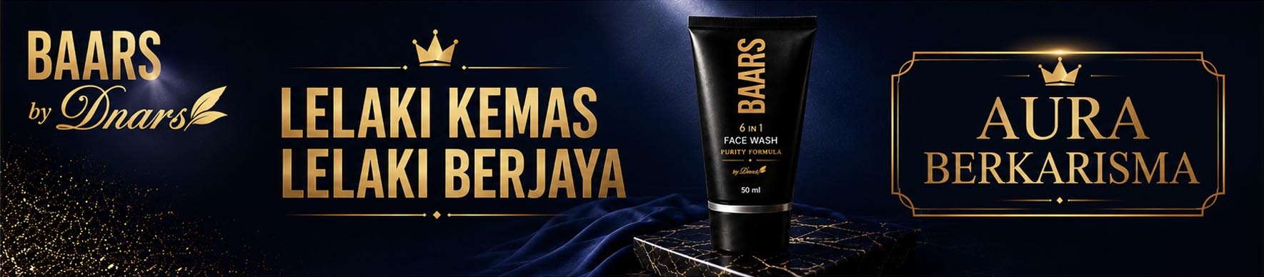 Baars 6 in 1 face wash by Dnars