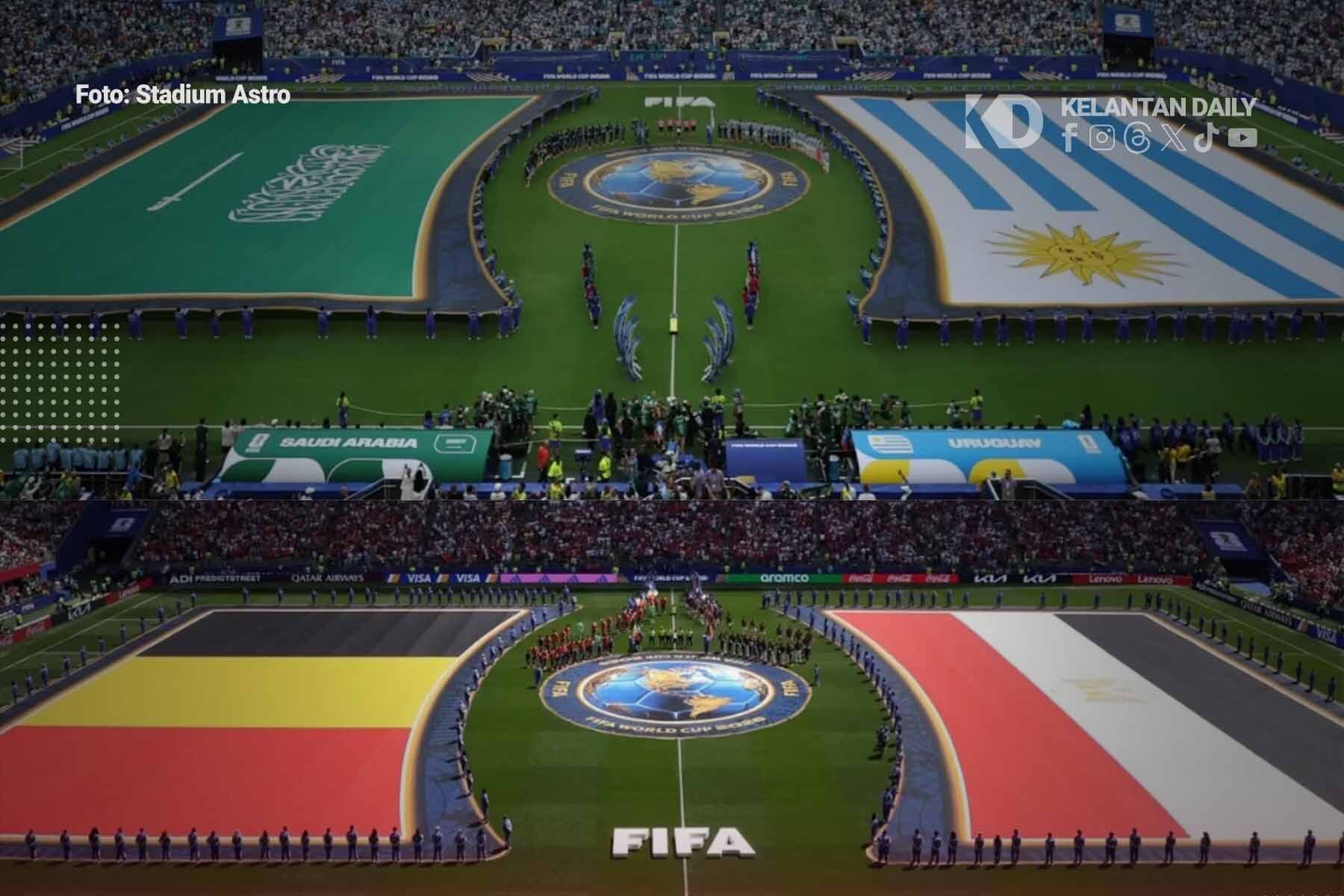 Bendera Arab Saudi Tidak Pernah Diletakkan Di Atas Padang Piala Dunia