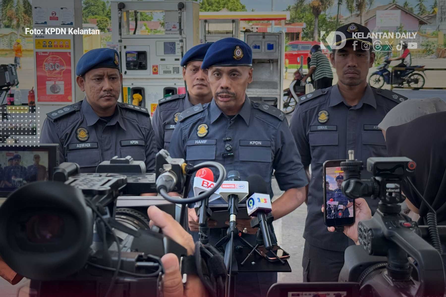 Ops Tiris KPDN Kelantan Rekod 104 Kes, Rampasan Hampir RM2 Juta
