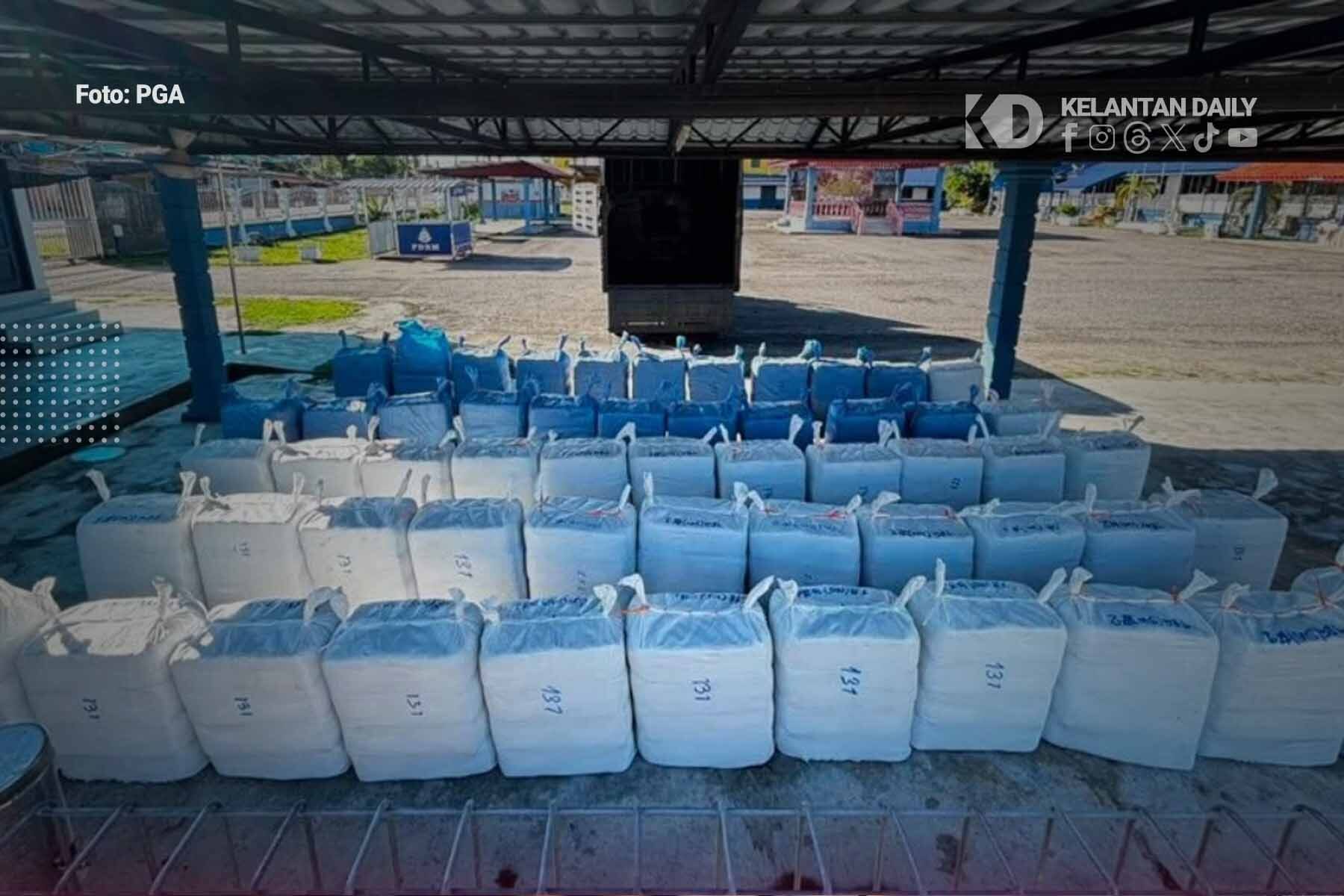 PGA Rampas 8,800 Helai Kain Batik Seludup Bernilai RM1.76 Juta Dari Thailand