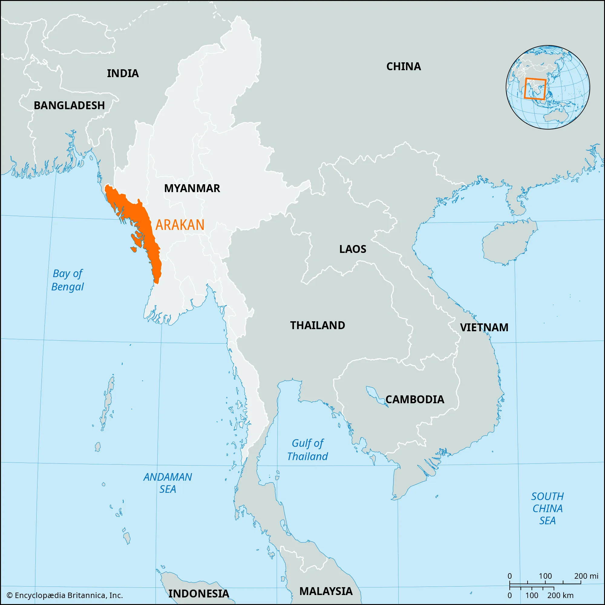 Peta Arakan