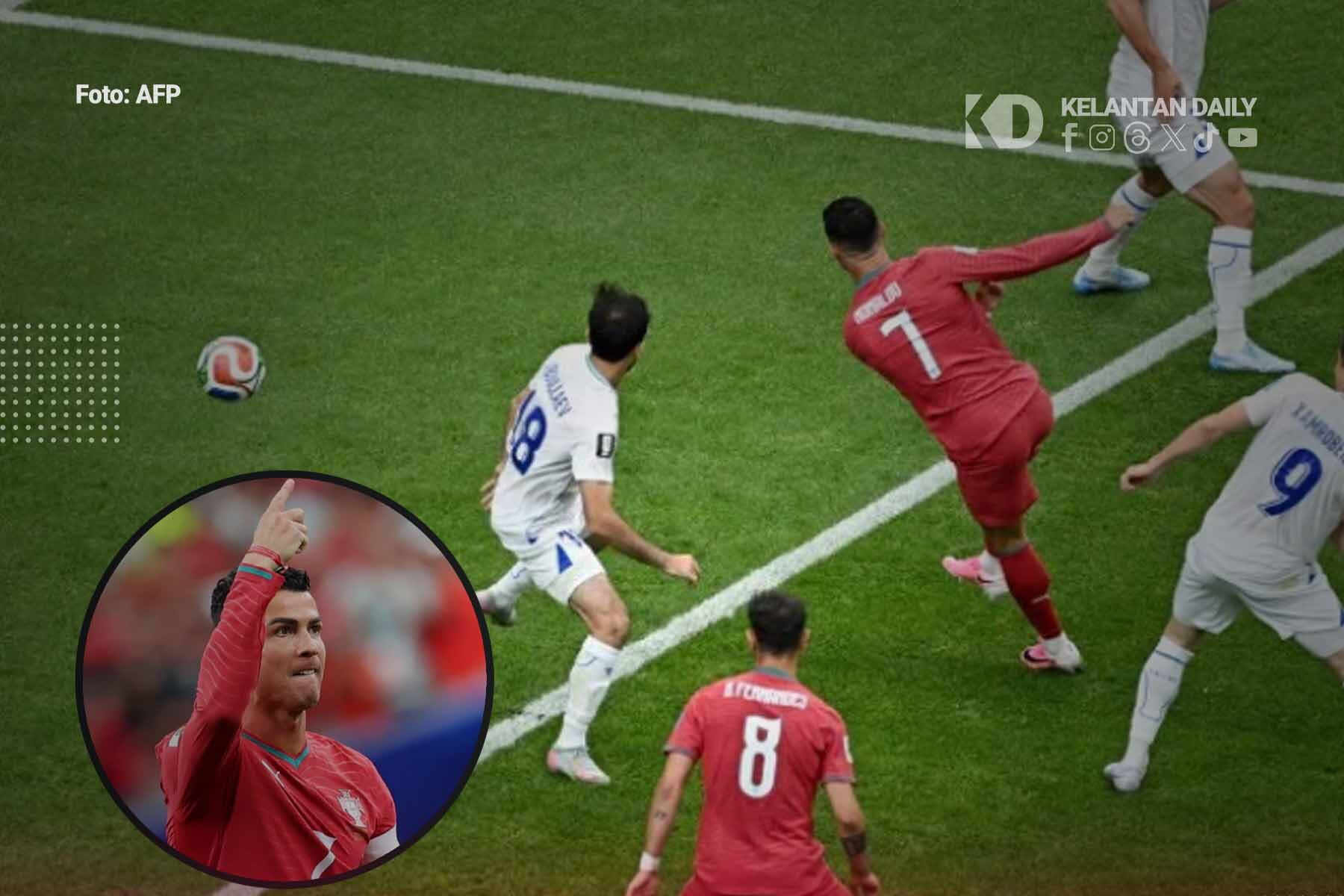 Ronaldo Pemain Pertama Jaring Gol Dalam Enam Piala Dunia