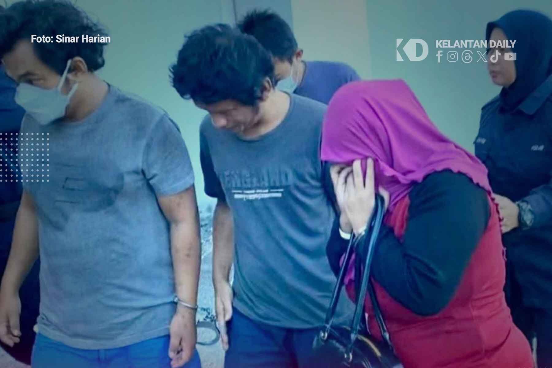 Tiga Sahabat Didakwa Rompak Enam Warga Emas Sekitar Kelantan