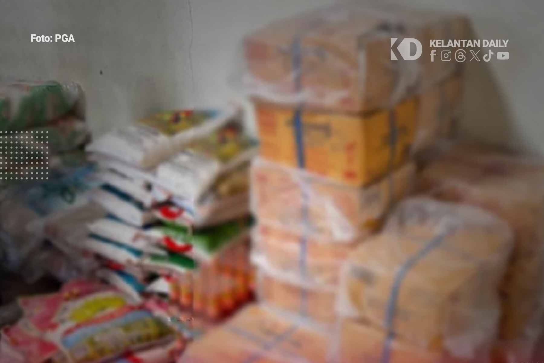 Wanita Ditahan Jual Beras Seludup Di Pasir Mas