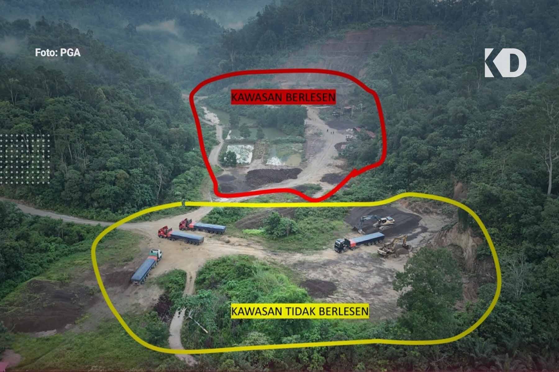 PGA Tahan Enam Lelaki, Rampas 360 Tan Bijih Besi Di Kuala Krai