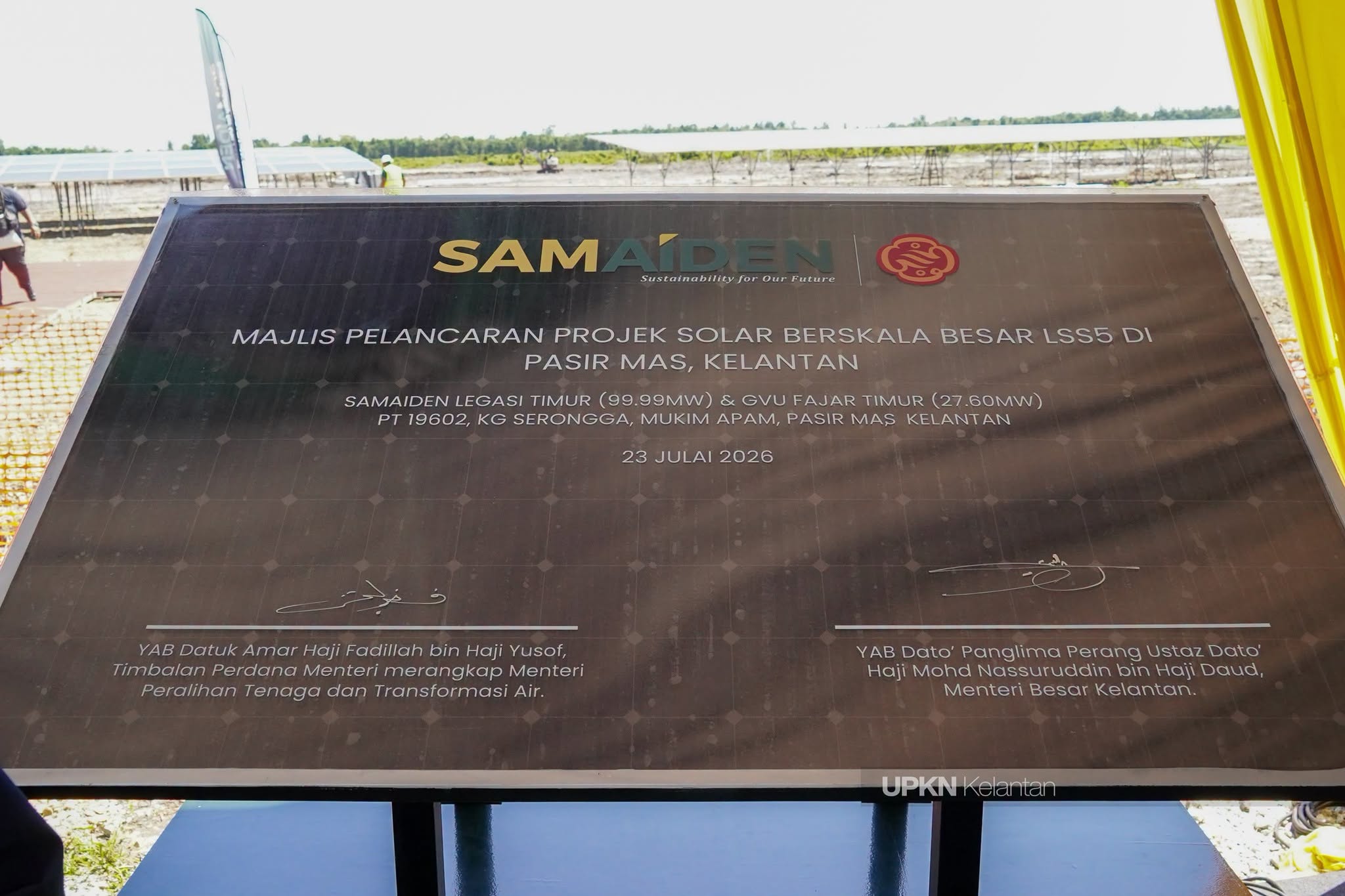 projek solar berskala besar lss5 pasir mas
