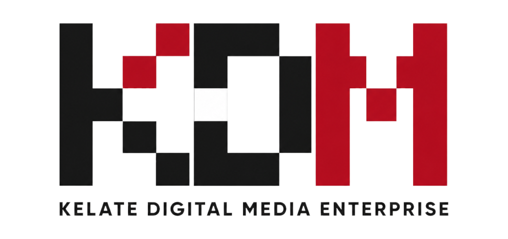 KELATE DIGITAL MEDIA ENTERPRISE LOGO