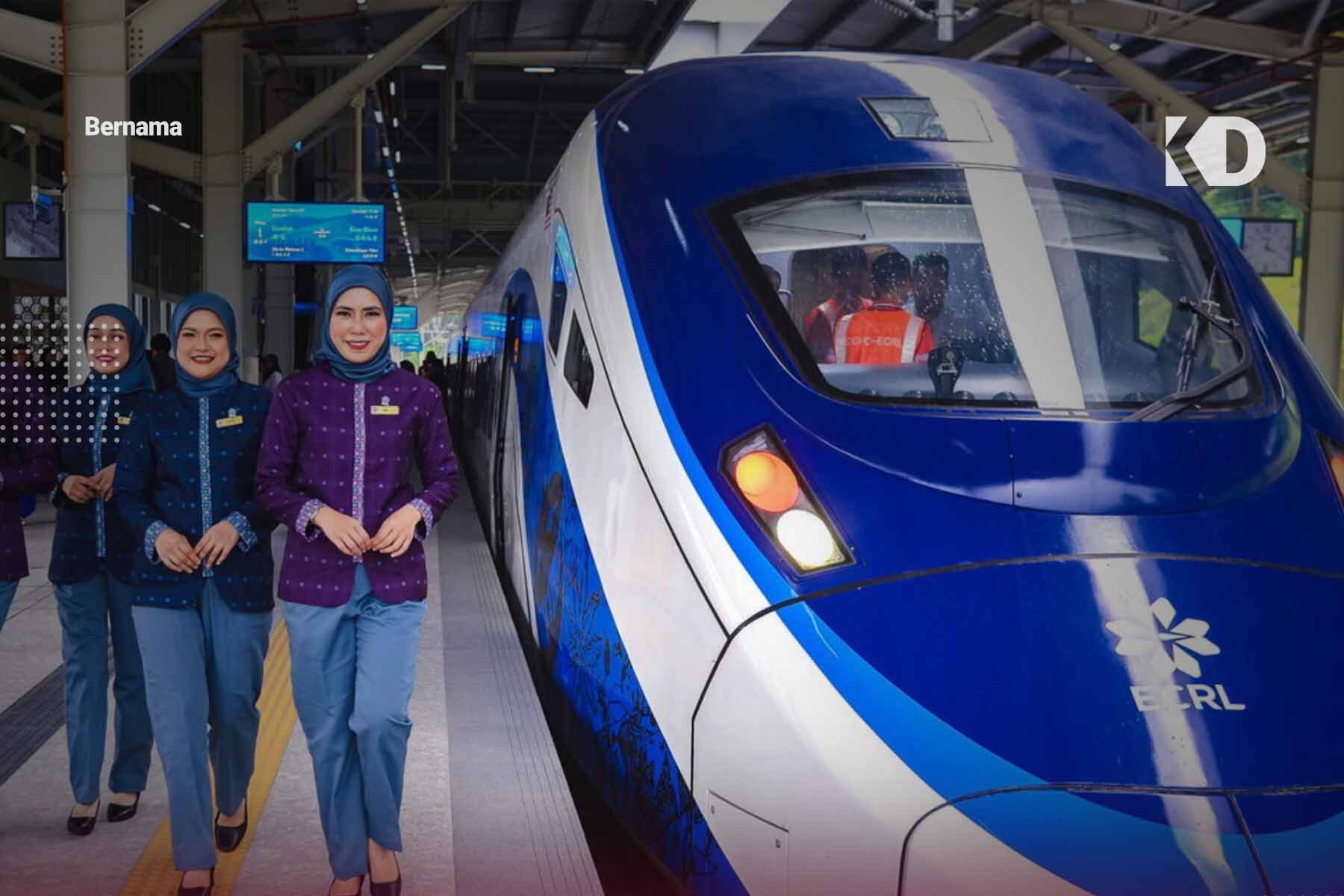 Sedia 10 Set Tren, ECRL Dijangka Mampu Bawa 10,000 Penumpang Sehari