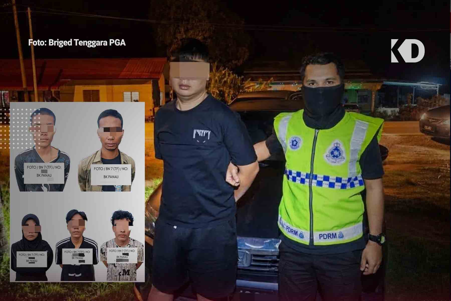 Upah RM600 Bawa PATI ke Johor, Bekas Pemandu Grab Ditahan di Tanah Merah