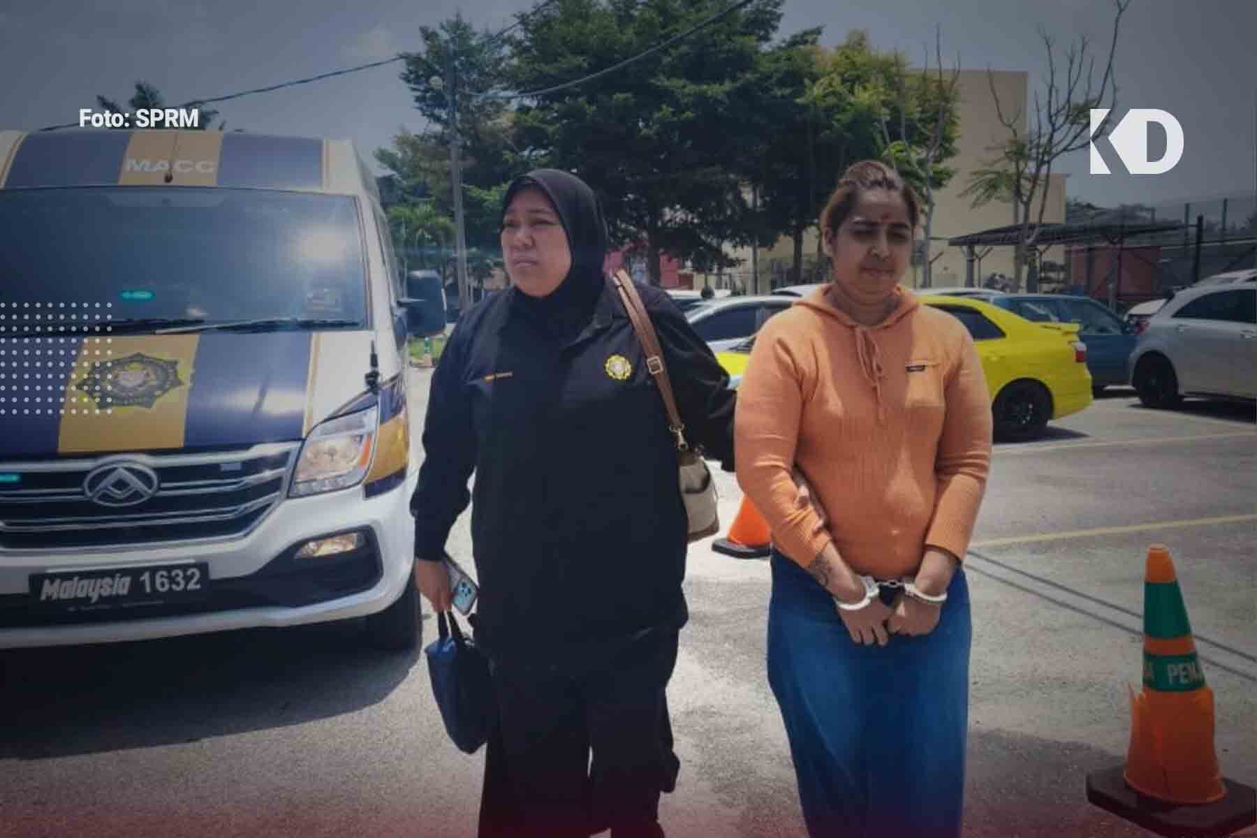 Wanita Myanmar Didakwa Tawar RM1,400 kepada Anggota Polis