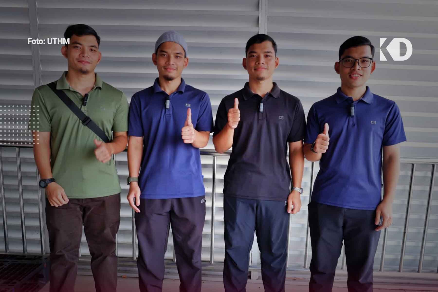 Empat Beradik Kembar dari Kota Bharu Daftar Serentak di UTHM