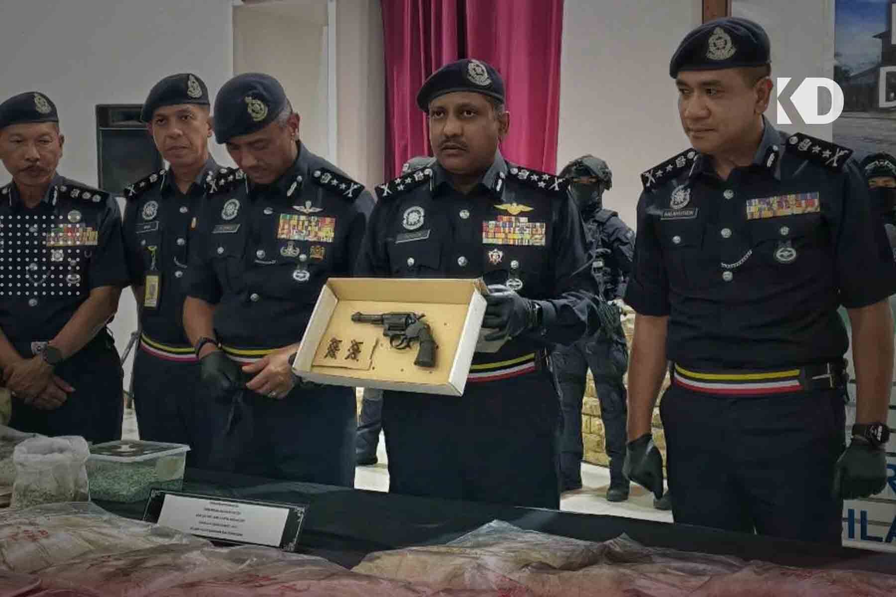 Ketua Sindiket Dadah Ditembak Mati, MDMA RM27.5 Juta Dirampas