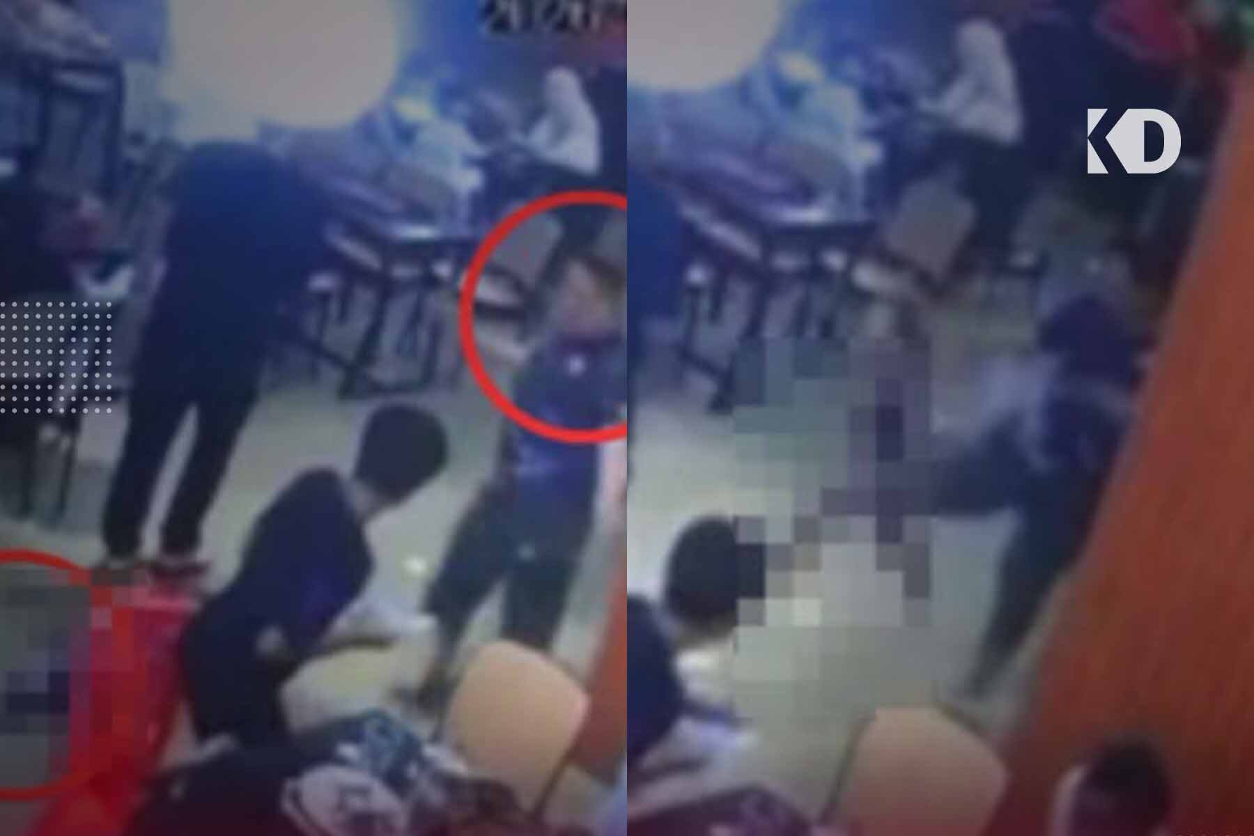 Lelaki Dipercayai Sepak Anak Perempuan di Restoran Akhirnya Ditahan