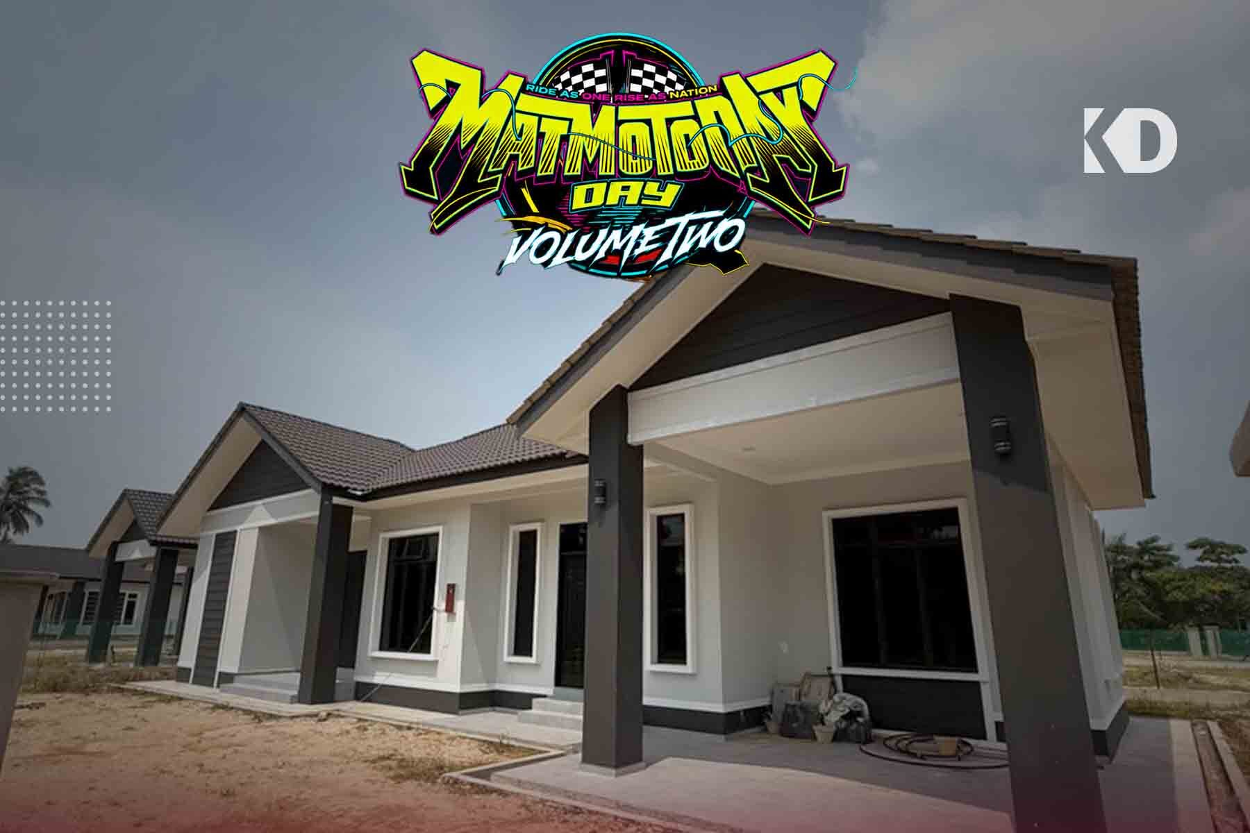 mat moto day cb rumah banglo