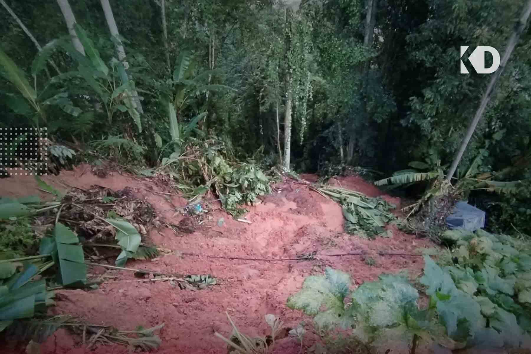 Lelaki Warga Asing Dikhuatiri Tertimbus Dalam Tanah Runtuh Di Lojing